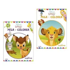 DISNEY BABY - PEGA Y COLOREA