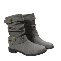 BLWOENS - Botas para Mujer-Gris
