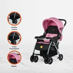 EBABY - Coche Cuna para bebé «BLAKE SIGNATURE» Pink