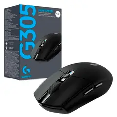 LOGITECH - MOUSE G305 LIGTHSPEED WIRELESS BLACK NEGRO 910-005281