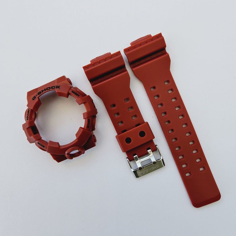 Correa Repuesto + Bisel para CASIO G-SHOCK GA-700 - Rojo