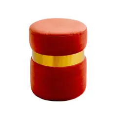 CENTRAL DECCO - PUFF SHAW ROJO CENTRAL