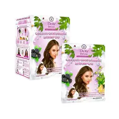 DEXE - Shampoo Capilar Cubre Canas Marrón Claro