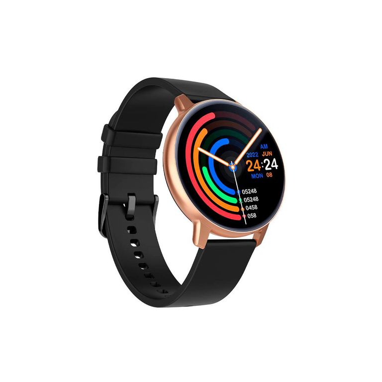Smartwatch Watch ONE Android iOS Impermeable Dorado Negro