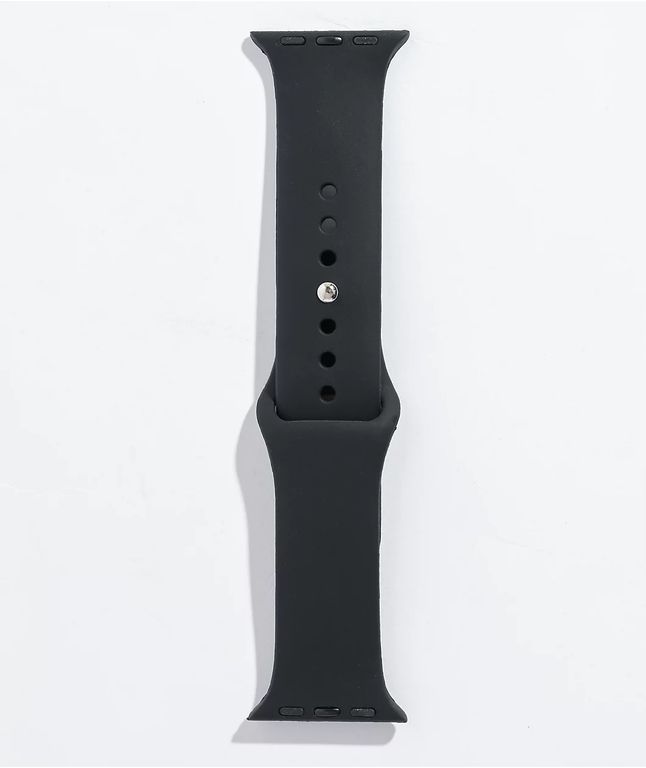Correa Silicona Clásica 42-49mm Deporte Ajuste L Negro