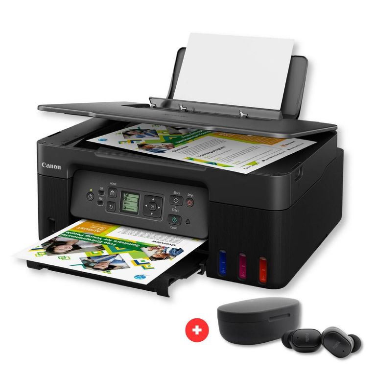 Impresora Multifuncional PIXMA G3170 Wifi + AUDIFONOS