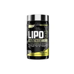 NUTREX RESEARCH - Lipo6 Black Intense 60 Cáps. Quemador de Grasa Nutrex - Tienda Fisica