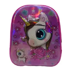 GENERICO - Mochila Brillos Infantil Unicornio Rosado