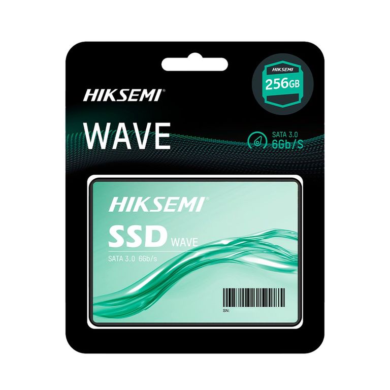 Disco solido 256GB SSD SATA3 2.5 Hiksemi Wave