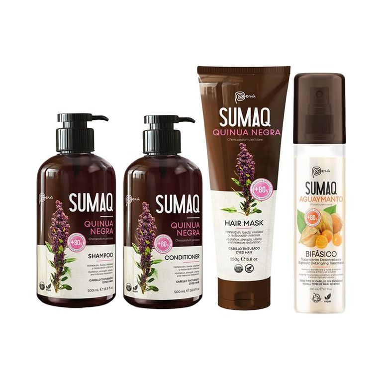 Pack con Extracto de Quinua Negra + Spray Capilar Aguaymanto