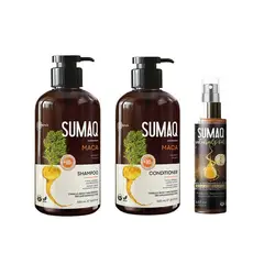 SUMAQ - Shampoo + Acondicionador Maca + Spray Capilar Sacha Inchi