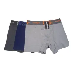 GENERICO - Boxer algodon Hombre S - 3 unidades