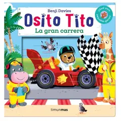 GENERICO - Libro Interactivo Osito Tito - La Gran Carrera
