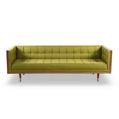 CENTRAL DECCO - SOFA 3 CUERPOS HANIEL VERDE OLIVA