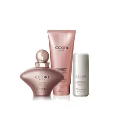 YANBAL - Set Ccori Rosé Perfume + Locion + Desodorante