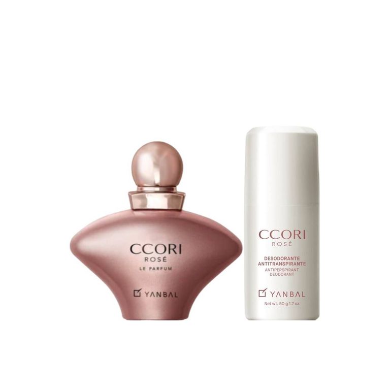 Set Ccori Rosé Parfum + Desodorante