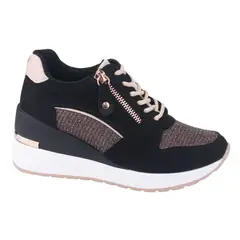 CHALADA - Zapatillas Mujer Negro Urbano Bolden-5