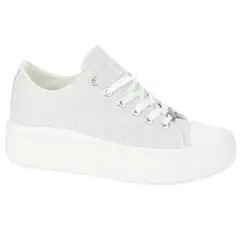 CHALADA - Zapatillas Mujer Plateado Urbano Clu-11