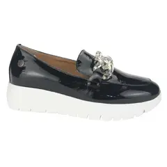 CHALADA - Mocasin Mujer Negro Casual Wonder-1