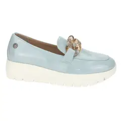 CHALADA - Mocasin Mujer Azul Casual Wonder-1