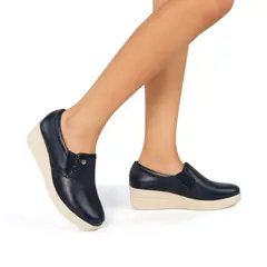 PAR&SS - Zapato Casual De Cuero Para Mujer KA24-ROSA