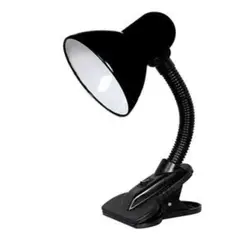 GENERICO - Lampara de Escritorio con Clip - NEGRO