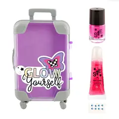 CANAL TOYS - Maletita de Belleza Beauty Trolley Morado