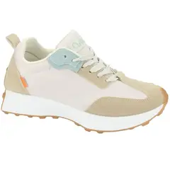 CHALADA - Zapatillas Mujer Beige Urbano Flash-1