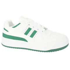 CHALADA - Zapatilla Mujer Juve-1 Blanco Verde Urbano