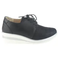 CHALADA - Zapato Mujer Negro Casual Zlat-5
