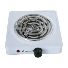 IMACO - Cocina Eléctrica 1 Hornilla HP-1000 Blanco