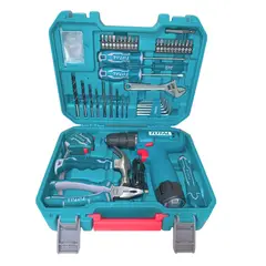 TOTAL TOOLS - Taladro 12v 20Nm + 89 Herramientas Total