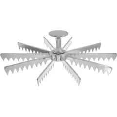 GENERICO - Marcador de Torta 10 Porciones de Aluminio