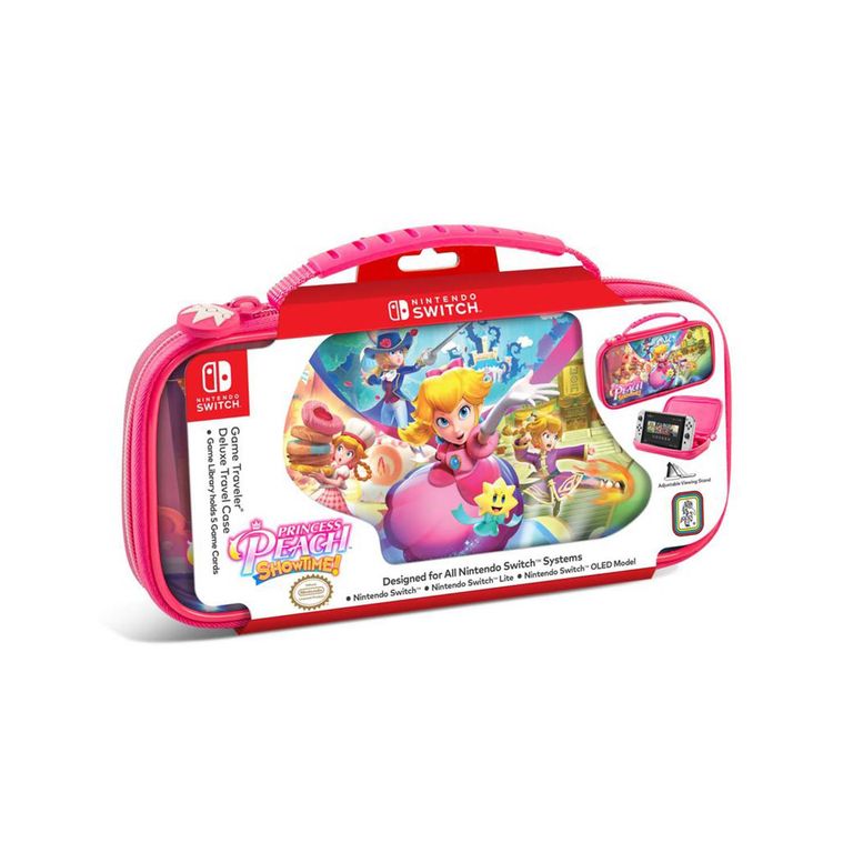 Estuche Game Traveler Deluxe Travel Switch Princess Peach Showtime