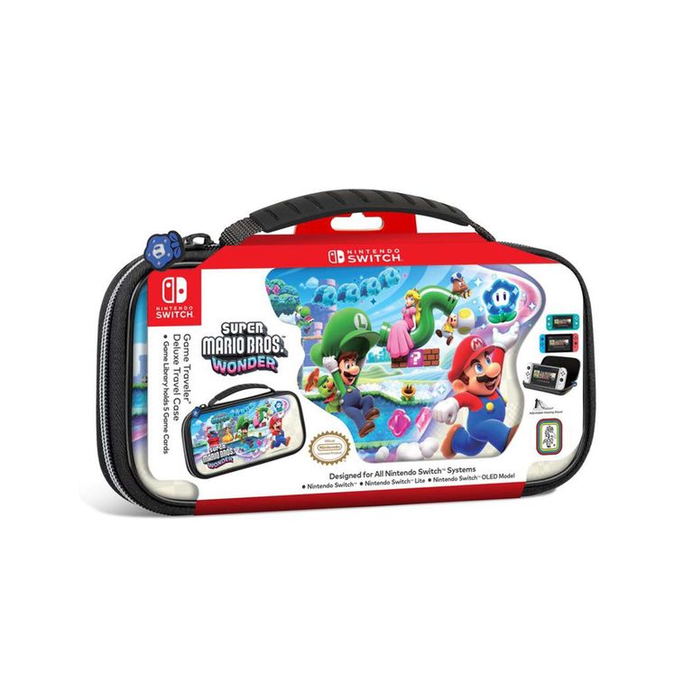 Estuche Game Traveler Deluxe Travel Switch Super Mario Bros Wonder