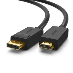 UGREEN - Cable Display Port a HDMI de 4K UHD 3metros DP101 - 10203