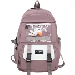 GENERICO - Mochila Kawaii Impermeable modelo Coreano Kawai Conejo