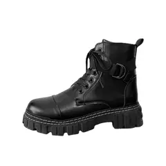 BLWOENS - Botas para Hombre-Negro