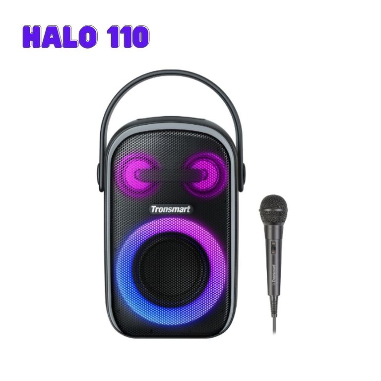 Parlante Bluetooth Halo 110 de 60W con Micrófono incluido