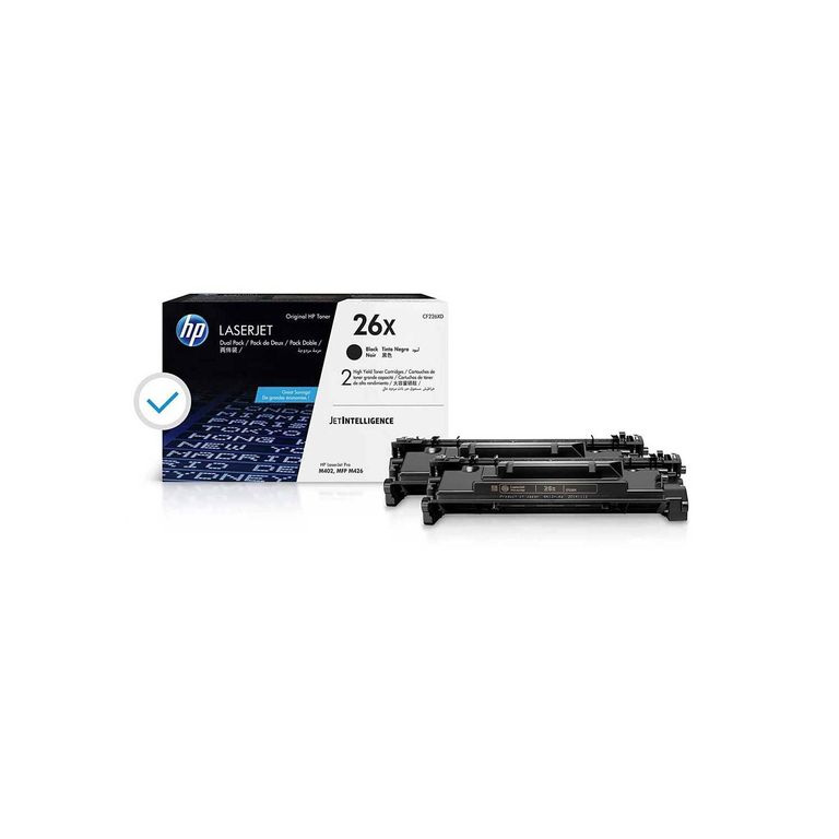 TONER 26X CÓDIGO CF226XD DUAL PACK NEGRO 18000 Pág