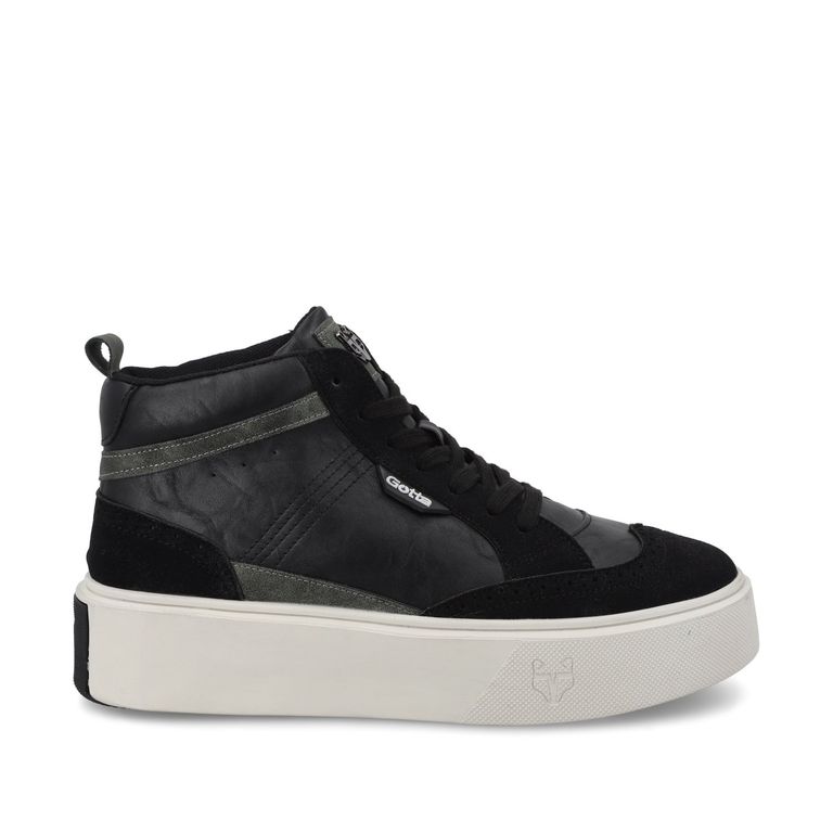 Zapatillas Negra Mujer 43044