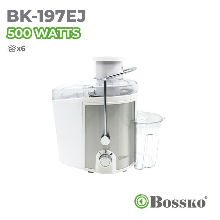 Extractor De Jugos Fruta Entera Acerado 500 W-Blanco