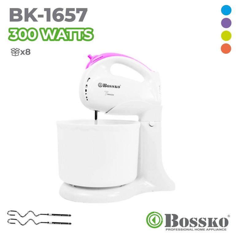 Batidora De Mano 300 Wats Bk-1657-Morado