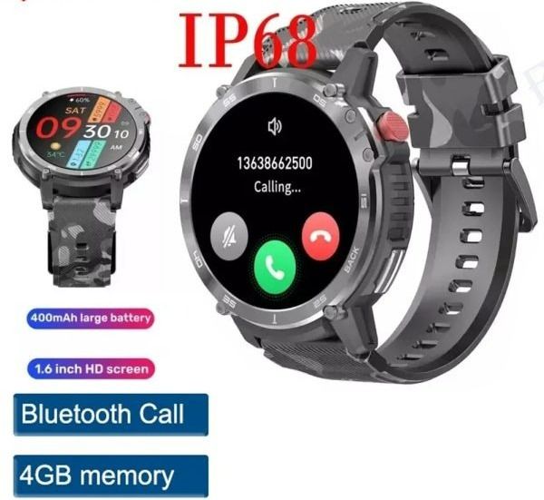 SMARTWATCH C22 ANTI-IMPACTO MODELO MILITAR