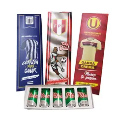 GENERICO - Cajas Ramo Chelero Para Cerveza Con Diseño U Peru Alianza