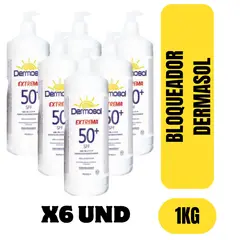GENERICO - BLOQUEADOR X6 UND DERMOSOL 1 LITRO 50SPF