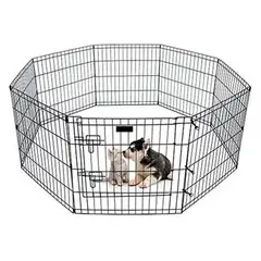 GENERICO - Cerco Corral Reja Para Mascotas y Perros Medianos 60X80