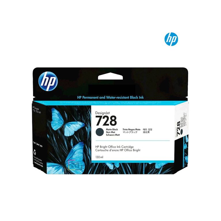 Cartucho 728 Negro Mate F9J68A original
