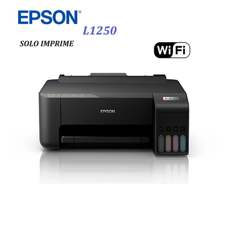 Impresora L1250 WIFI SOLO IMPRIME ECOTANK L1250 NO COPIA ESCANER