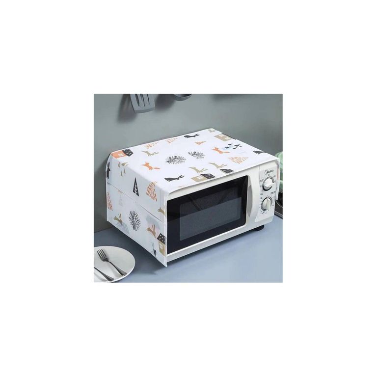 COBERTOR PROTECTOR DE MICROONDAS CON BOLSILLO